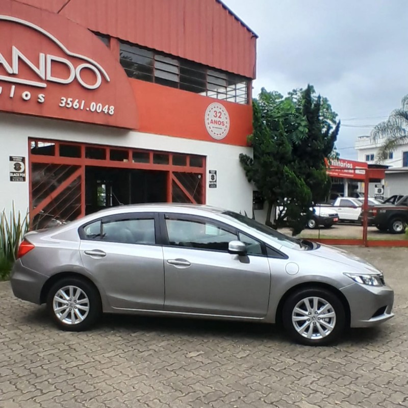 CIVIC 1.8 LXS 16V FLEX 4P AUTOMÁTICO - 2013 - ESTâNCIA VELHA
