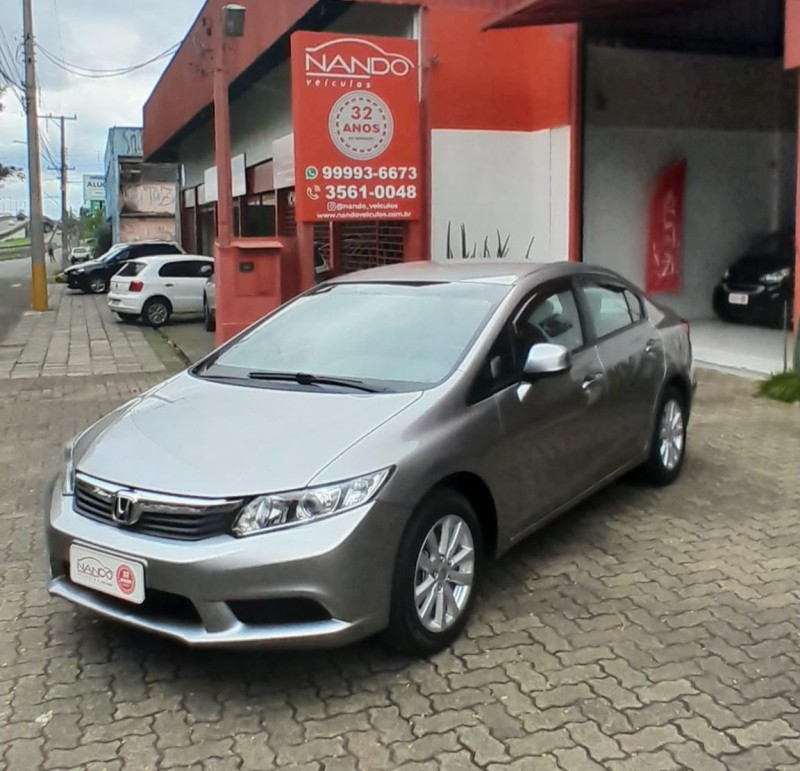 civic 1.8 lxs 16v flex 4p automatico 2013 estancia velha