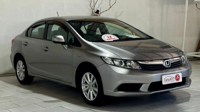 CIVIC 1.8 LXS 16V FLEX 4P AUTOMÁTICO - 2013 - ESTâNCIA VELHA