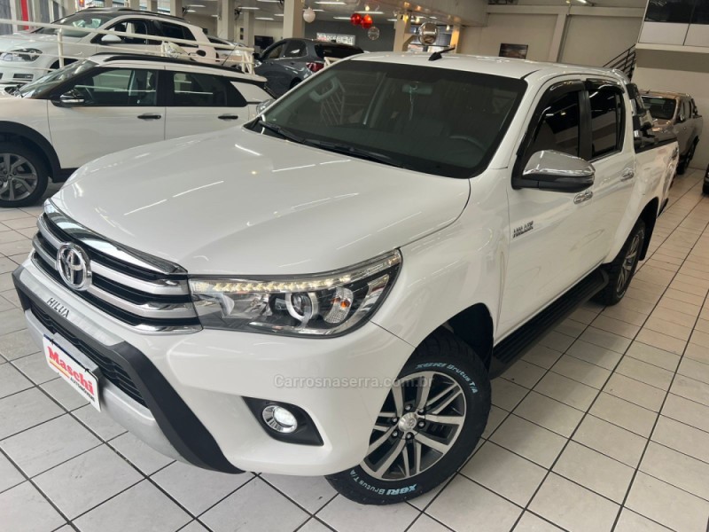 hilux 2.8 srx plus 4x4 cd turbo diesel 4p automatico 2018 caxias do sul