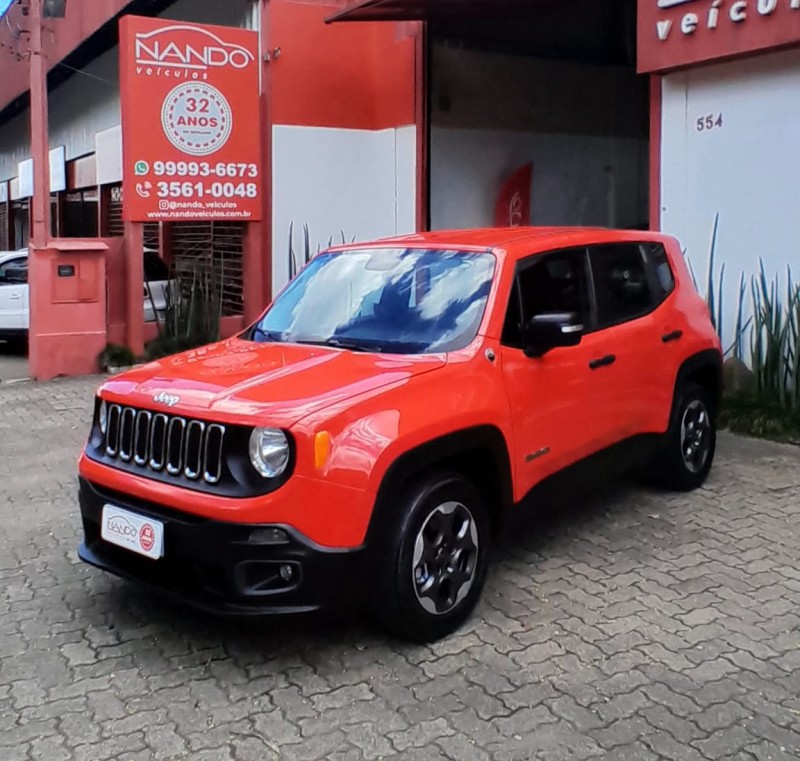 renegade 1.8 16v flex sport 4p manual 2016 estancia velha