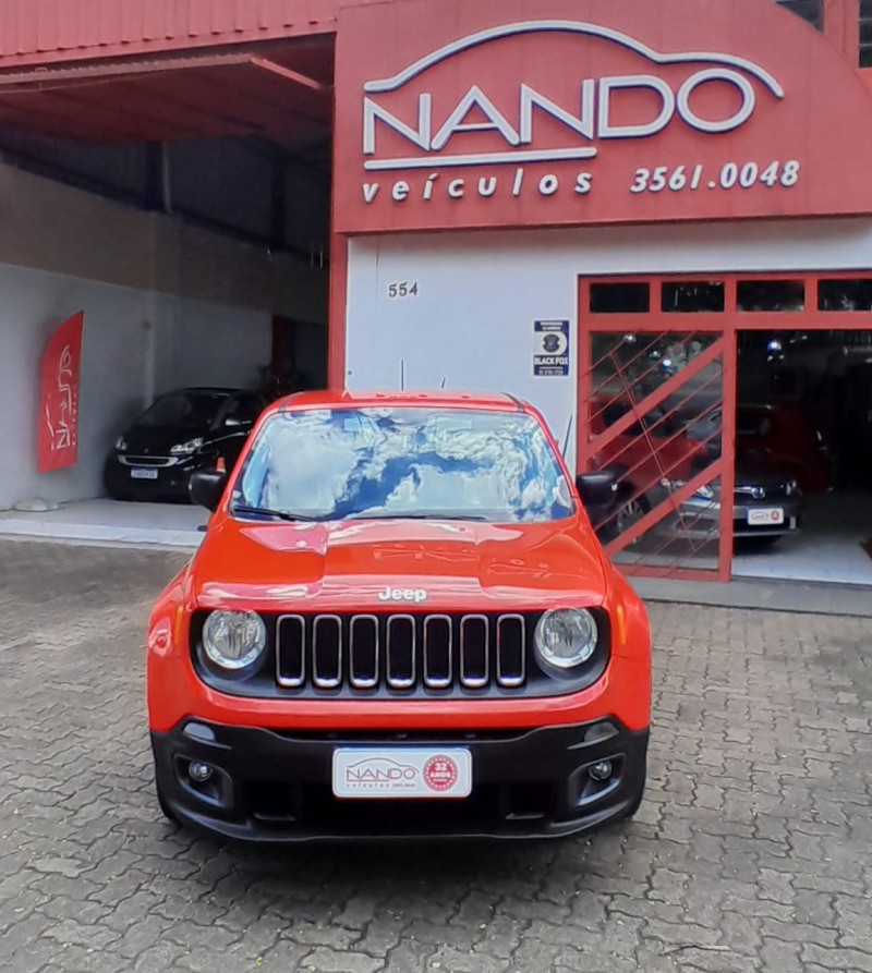 RENEGADE 1.8 16V FLEX SPORT 4P MANUAL - 2016 - ESTâNCIA VELHA