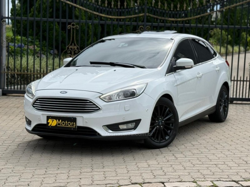 FOCUS 2.0 TITANIUM PLUS SEDAN 16V FLEX 4P AUTOMÁTICO - 2016 - CAXIAS DO SUL