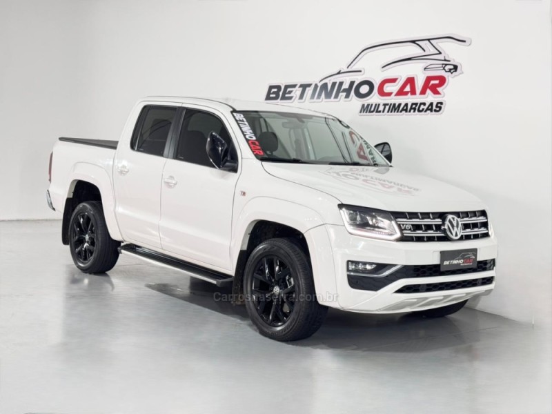 AMAROK 3.0 V6 TDI HIGHLINE CD DIESEL 4MOTION AUTOMÁTICO - 2019 - ESTâNCIA VELHA