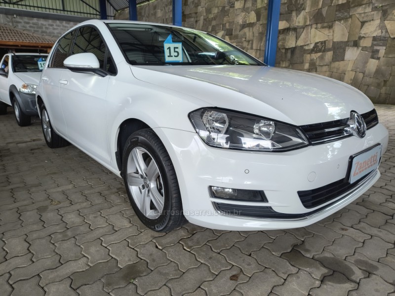 golf 1.4 tsi highline 16v gasolina 4p automatico 2015 bento goncalves