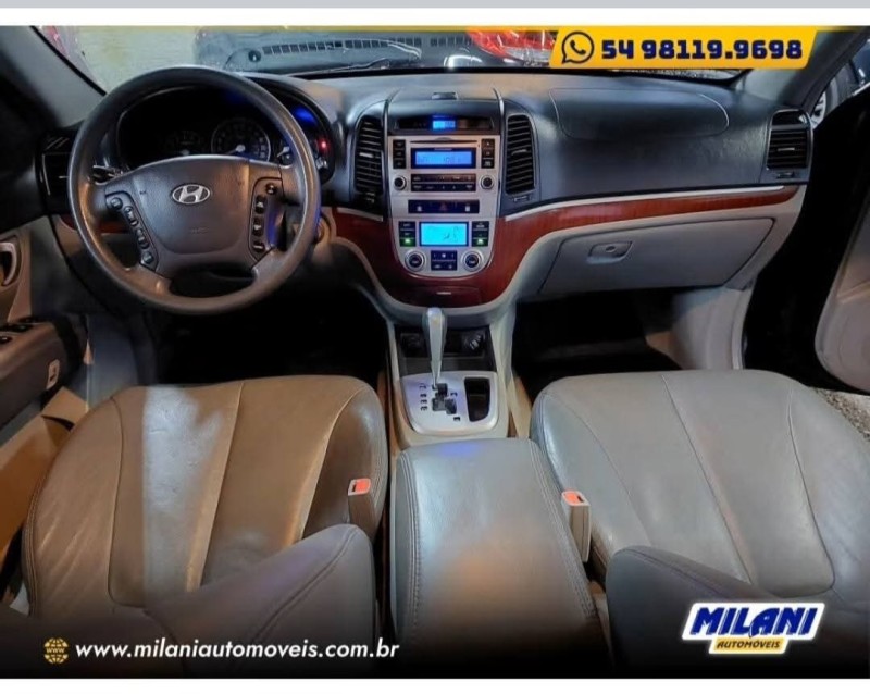 SANTA FÉ 2.7 MPFI GLS V6 24V 200CV GASOLINA 4P AUTOMÁTICO - 2008 - BENTO GONçALVES