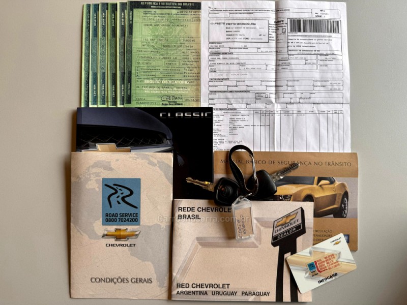 CLASSIC 1.0 MPFI LS 8V FLEX 4P MANUAL - 2013 - CASCA