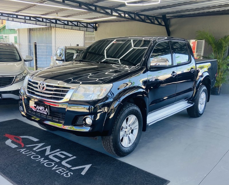 hilux 2.7 srv 4x2 cd 16v flex 4p automatico 2015 canela