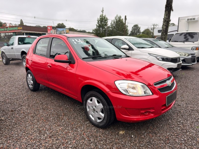 CELTA 1.0 VHCE LT 8V FLEX 4P MANUAL - 2014 - CANELA