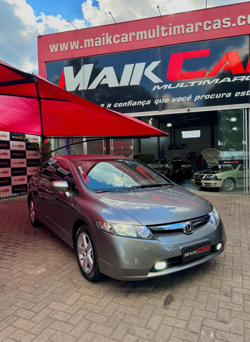 CIVIC 1.8 LXS 16V GASOLINA 4P MANUAL - 2007 - ESTâNCIA VELHA