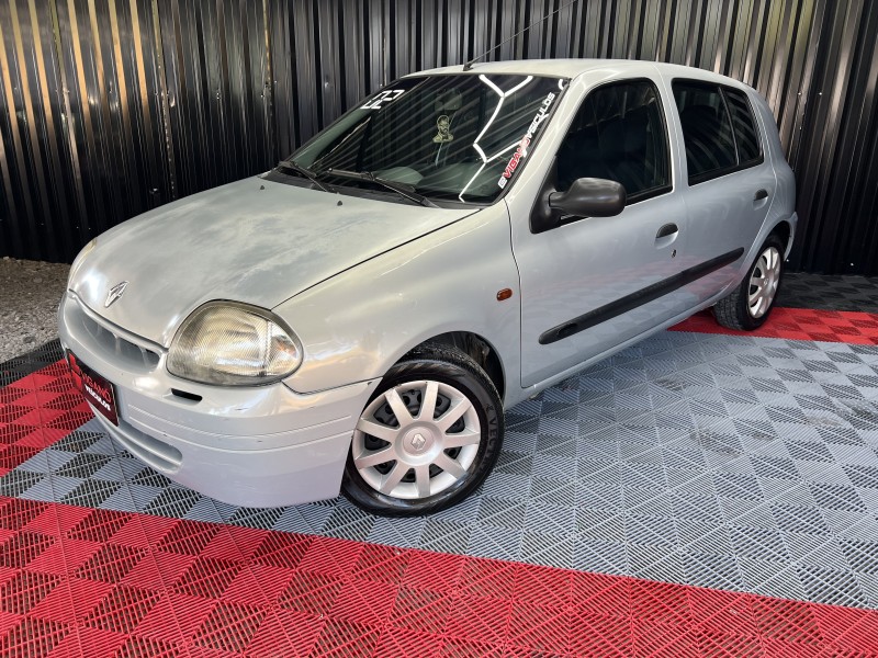 clio 1.0 rn 16v gasolina 4p manual 2002 caxias do sul