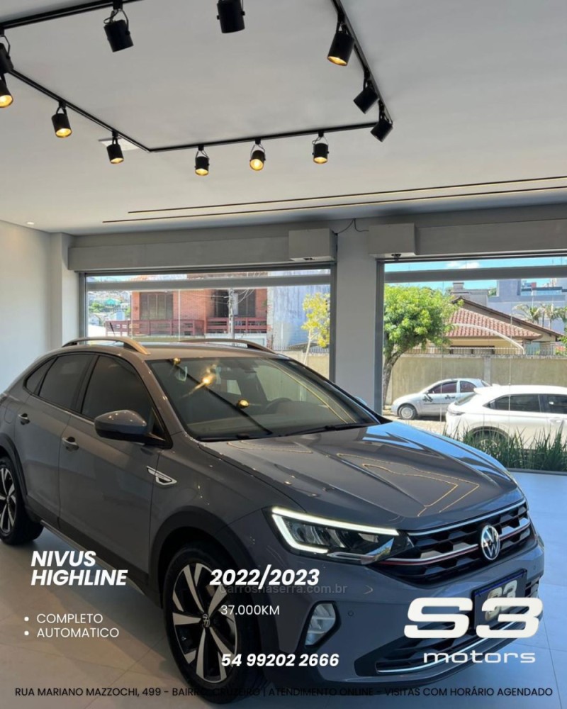 nivus 1.0 tsi highline flex 4p automatico 2023 caxias do sul