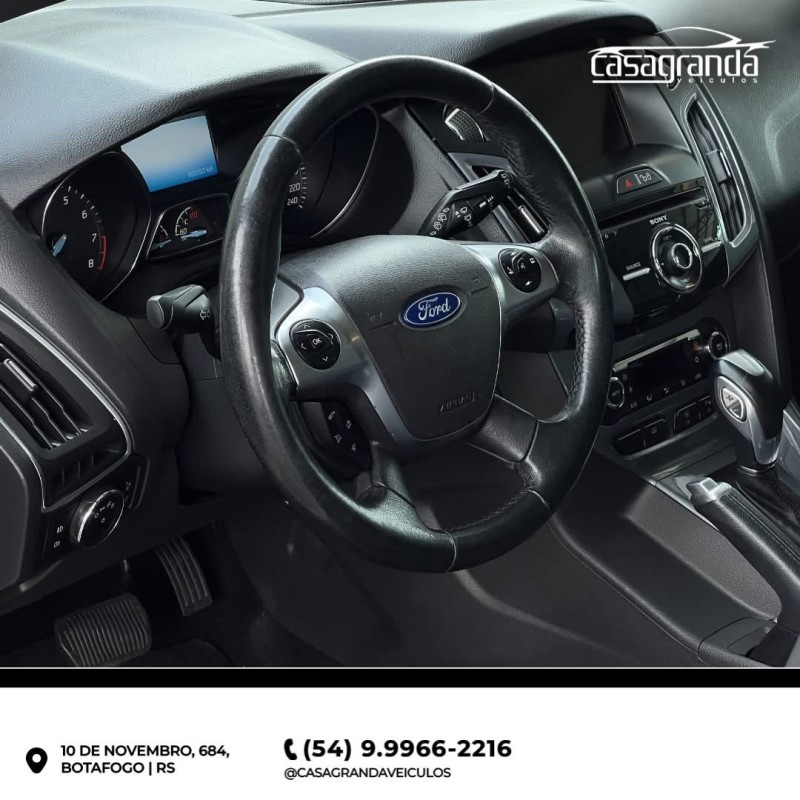 FOCUS 2.0 TITANIUM PLUS HATCH 16V FLEX 4P AUTO - 2015 - BENTO GONçALVES