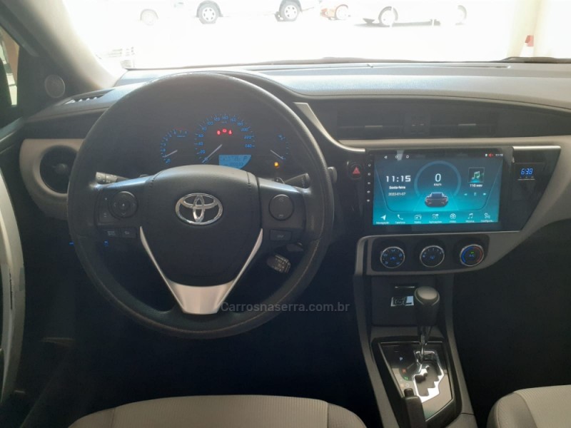 COROLLA 1.8 GLI 16V FLEX 4P AUTOMÁTICO - 2018 - CANELA