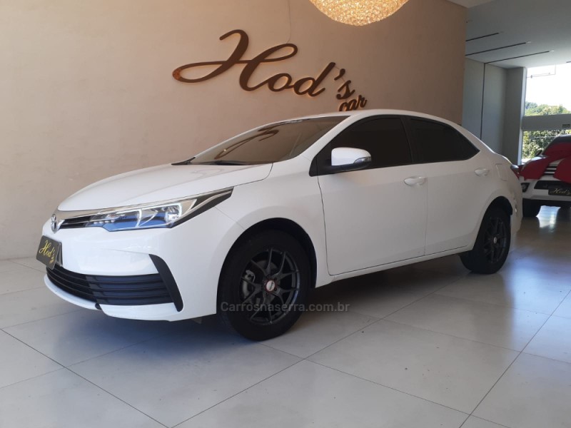 COROLLA 1.8 GLI 16V FLEX 4P AUTOMÁTICO - 2018 - CANELA