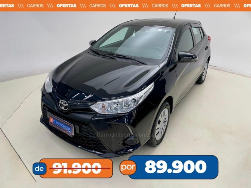 yaris 1.5 xl 16v flex 4p automatico 2023 santa cruz do sul