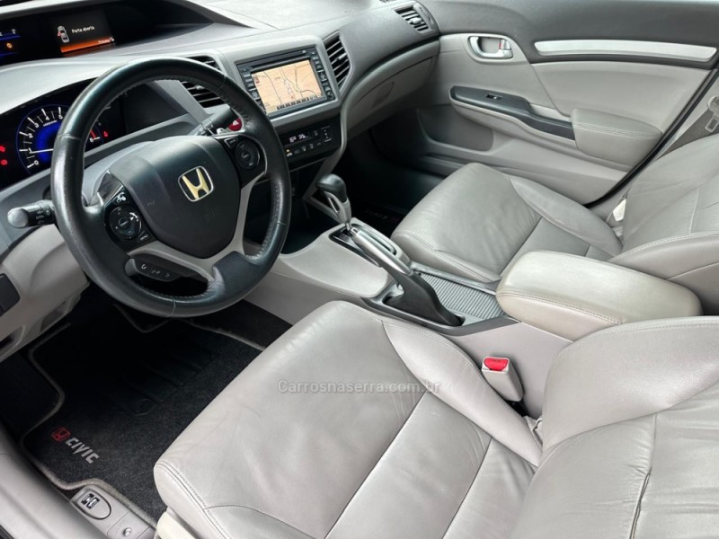 CIVIC 1.8 EXS 16V FLEX 4P MANUAL - 2013 - CAMPO BOM
