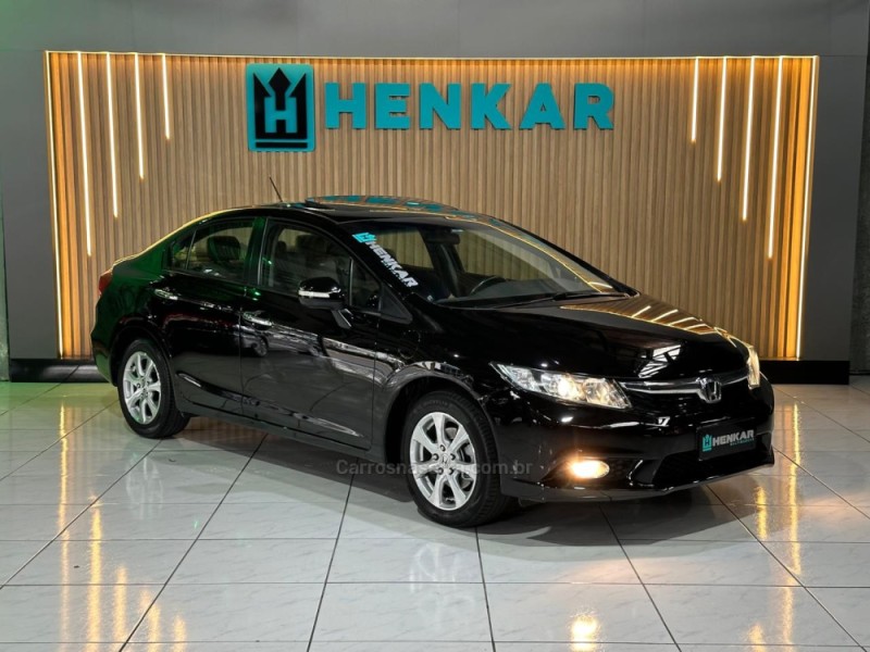 CIVIC 1.8 EXS 16V FLEX 4P MANUAL - 2013 - CAMPO BOM