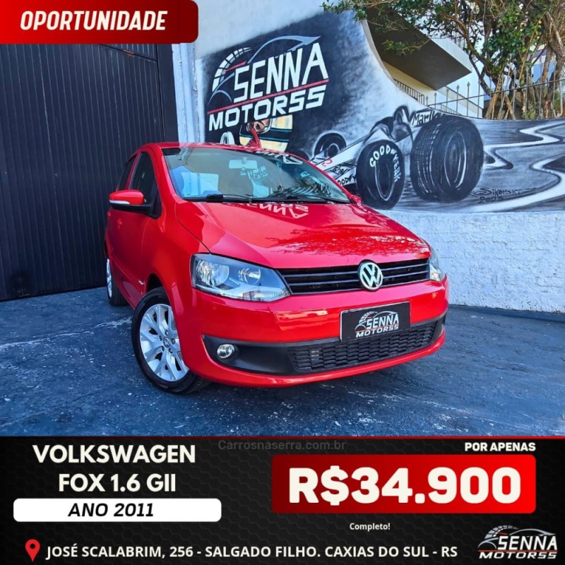 fox 1.6 mi 8v flex 4p manual 2011 caxias do sul