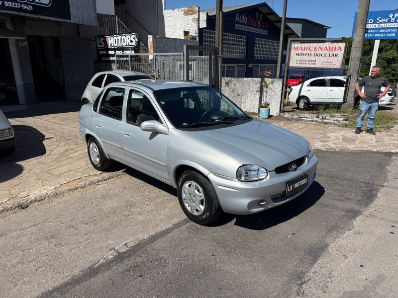 CORSA 1.0 MPFI CLASSIC SEDAN 8V GASOLINA 4P MANUAL - 2002 - CAXIAS DO SUL