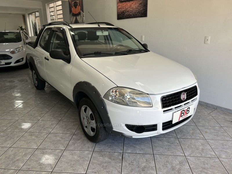 STRADA 1.4 MPI WORKING CD 8V FLEX 2P MANUAL - 2013 - NOVA PRATA