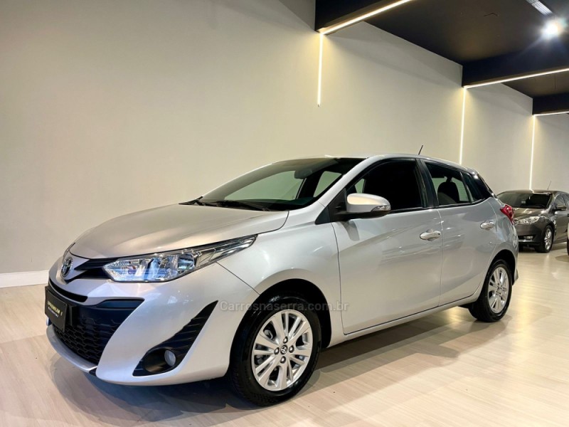 yaris 1.3 16v flex xl plus tech multidrive17 2019 bento goncalves