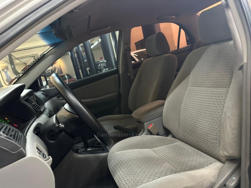 COROLLA 1.6 XLI 16V GASOLINA 4P AUTOMÁTICO - 2007 - NOVO HAMBURGO