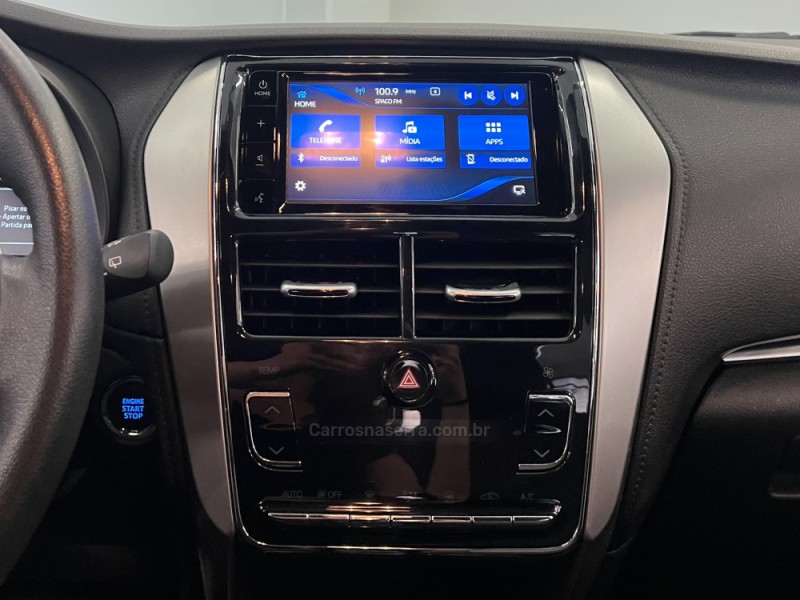 YARIS 1.5 XS 16V FLEX 4P AUTOMÁTICO - 2019 - FLORES DA CUNHA