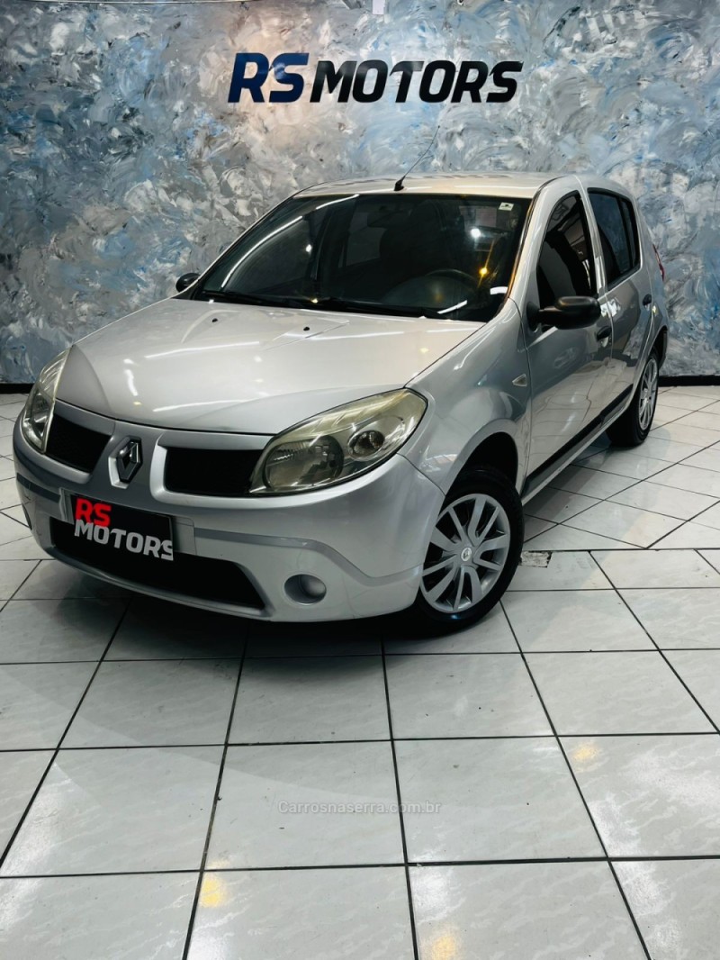 sandero 1.0 expression 16v flex 4p manual 2009 caxias do sul
