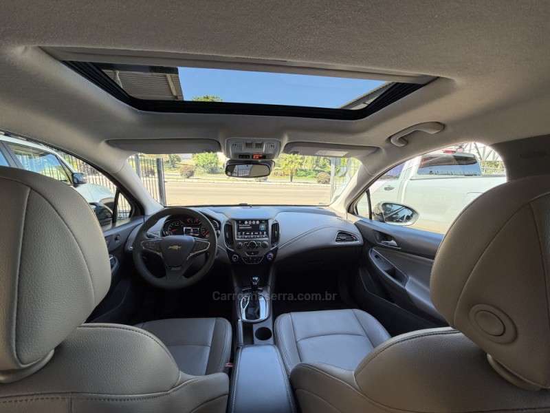 CRUZE 1.4 TURBO LTZ II SPORT HATCH 16V FLEX 4P AUTOMÁTICO - 2017 - NOVA PRATA