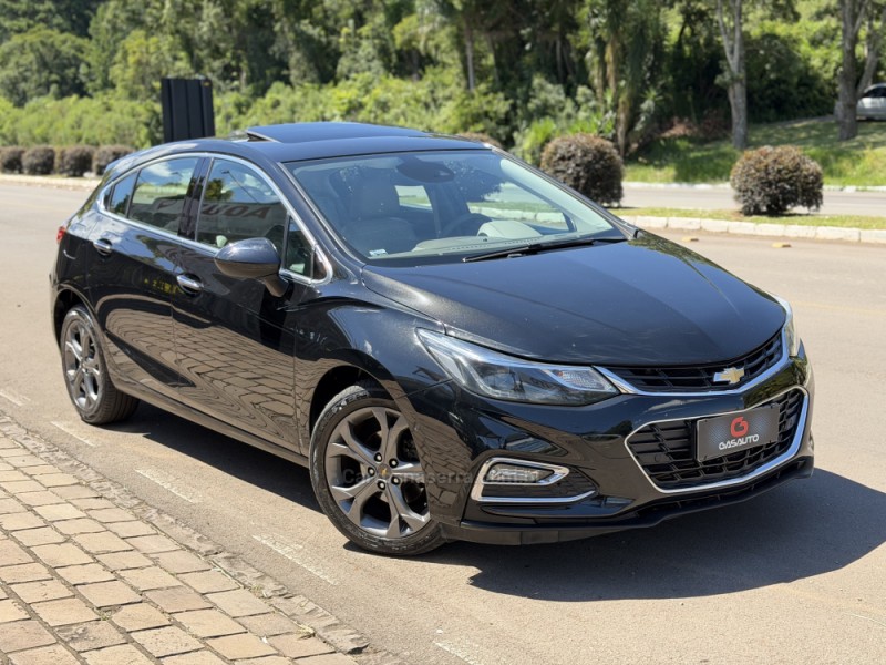 cruze 1.4 turbo ltz ii sport hatch 16v flex 4p automatico 2017 nova prata