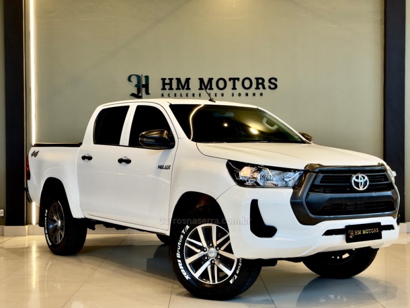 HILUX 2.8 4X4 CD 8V DIESEL 4P MANUAL - 2021 - CAXIAS DO SUL