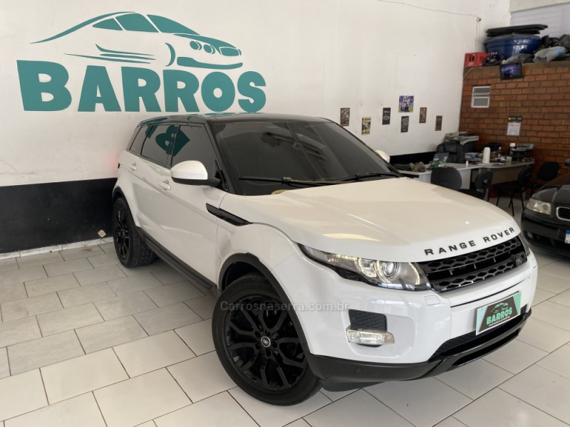 RANGE ROVER EVOQUE 2.0 PRESTIGE 4WD 16V GASOLINA 4P AUTOMÁTICO - 2014 - CAXIAS DO SUL