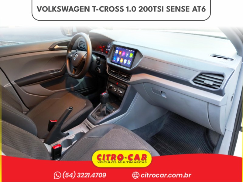 T-CROSS 1.0 TSI 200 SENSE AUTOMÁTICO - 2021 - CAXIAS DO SUL