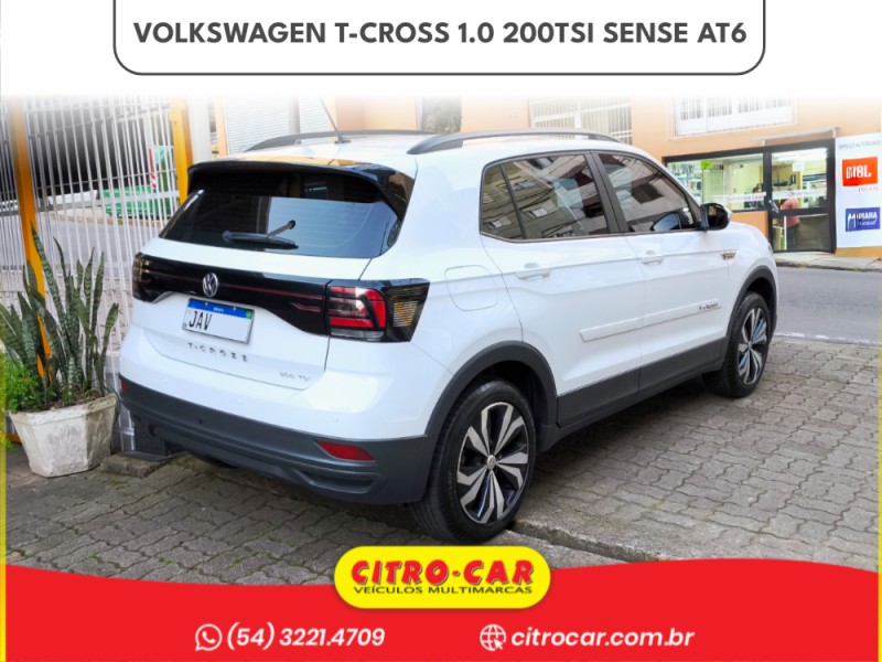 T-CROSS 1.0 TSI 200 SENSE AUTOMÁTICO - 2021 - CAXIAS DO SUL