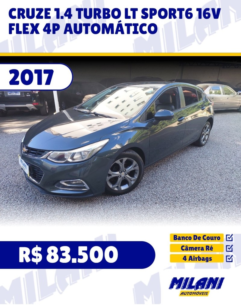 CRUZE 1.4 TURBO LT SPORT6 16V FLEX 4P AUTOMÁTICO