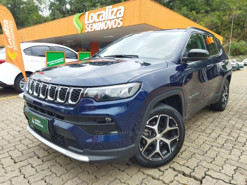 compass 1.3 longitude t270 16v turbo flex 4p automatico 2025 caxias do sul