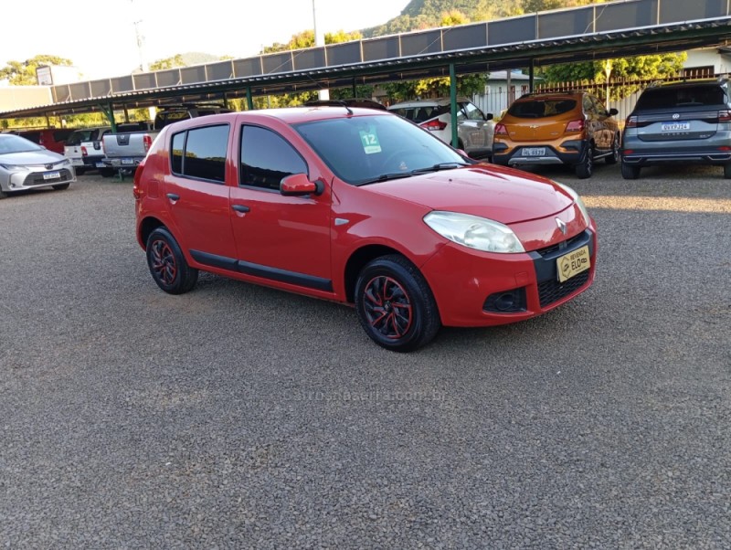 SANDERO 1.0 EXPRESSION 16V FLEX 4P MANUAL - 2012 - PICADA CAFé