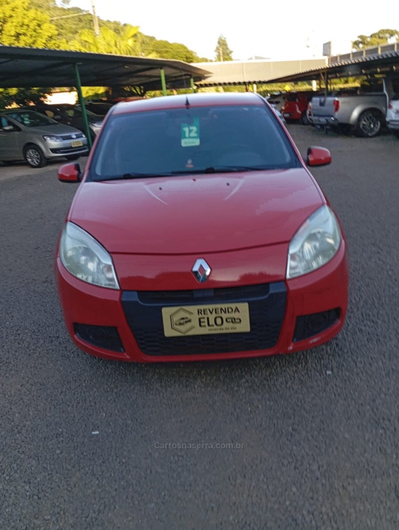 SANDERO 1.0 EXPRESSION 16V FLEX 4P MANUAL - 2012 - PICADA CAFé