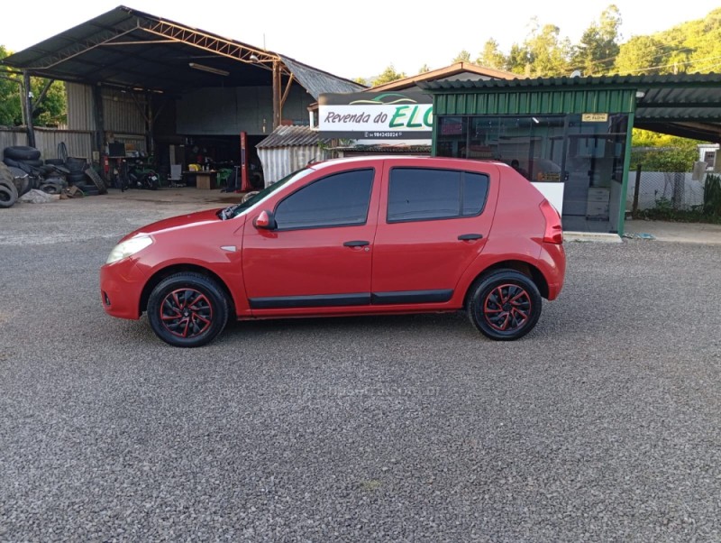 SANDERO 1.0 EXPRESSION 16V FLEX 4P MANUAL - 2012 - PICADA CAFé