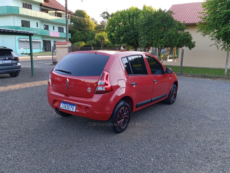 SANDERO 1.0 EXPRESSION 16V FLEX 4P MANUAL - 2012 - PICADA CAFé