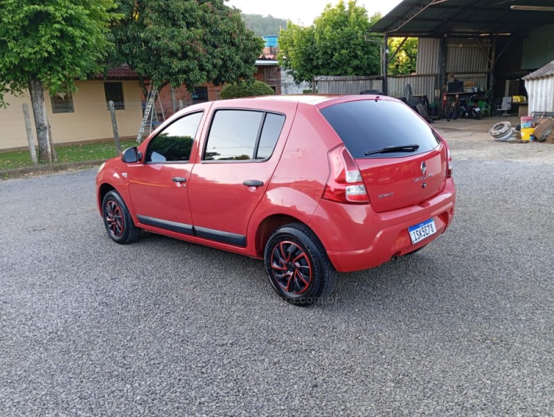 SANDERO 1.0 EXPRESSION 16V FLEX 4P MANUAL - 2012 - PICADA CAFé