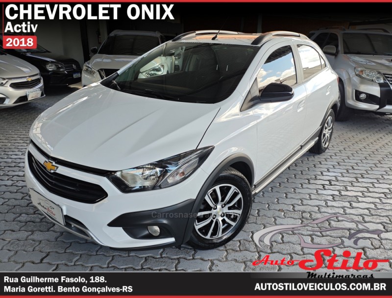 onix 1.4 mpfi activ 8v flex 4p automatico 2018 bento goncalves