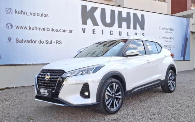 kicks 1.6 advance 16v plus cvt flex 4p automatico 2022 salvador do sul