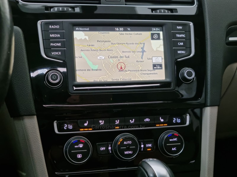 GOLF 1.4 TSI VARIANT HIGHLINE 16V GASOLINA 4P AUTOMÁTICO - 2016 - CAXIAS DO SUL