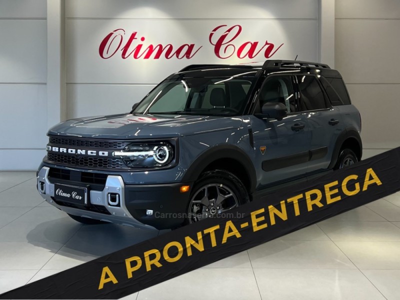 BRONCO 2.0 SPORT BADLANDS 16V GASOLINA 4P AUTOMÁTICO