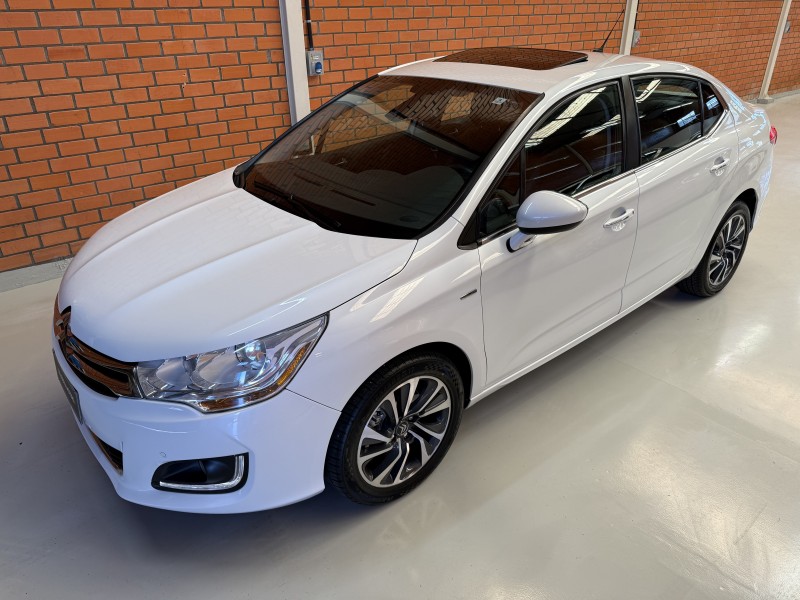 c4 lounge 1.6 exclusive 16v turbo flex 4p automatico 2016 bento goncalves