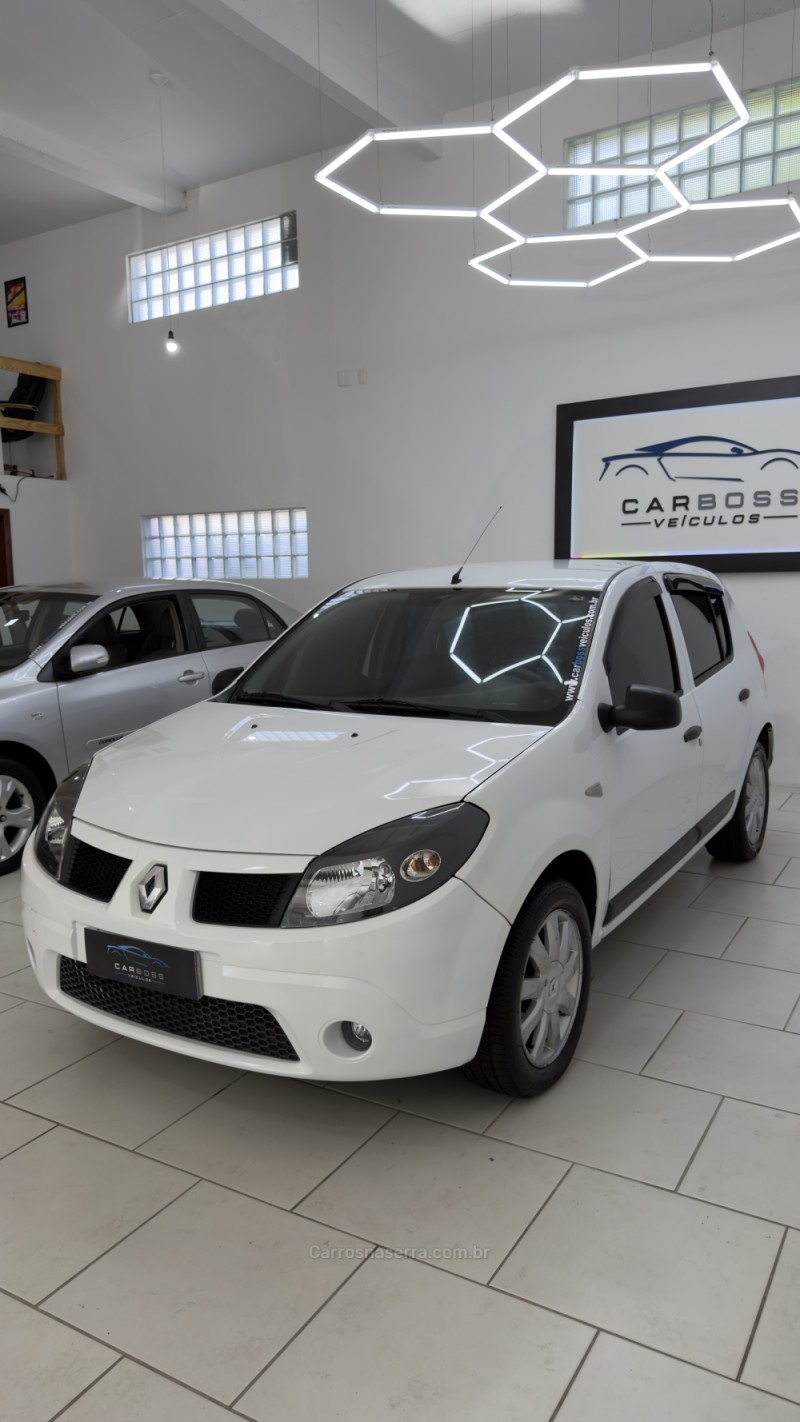 SANDERO 1.6 EXPRESSION 8V FLEX 4P MANUAL - 2009 - CAXIAS DO SUL