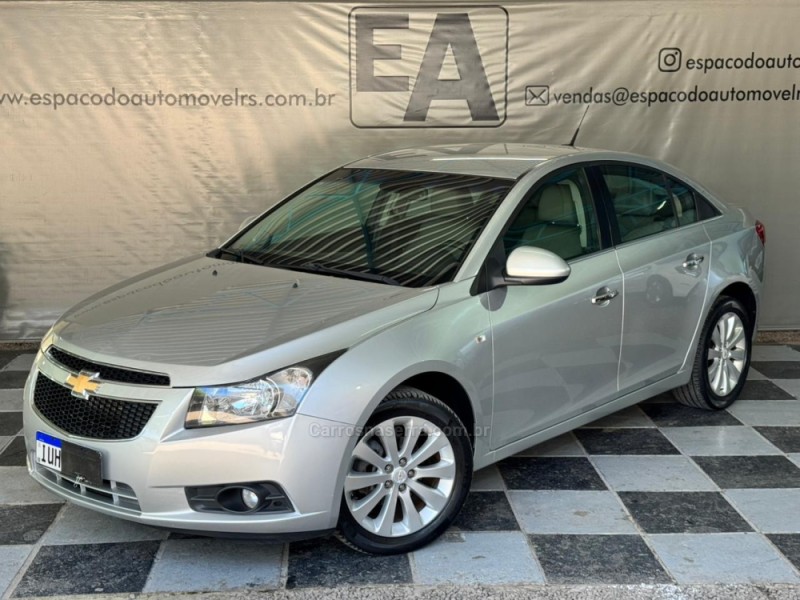 cruze 1.8 ltz 16v flex 4p automatico 2013 nova prata
