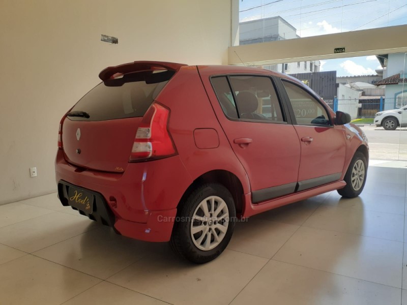 SANDERO 1.6 DYNAMIQUE EASY R 16V FLEX 4P AUTOMÁTICO - 2012 - CANELA